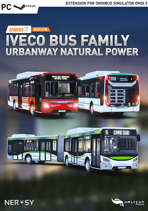 OMSI 2 Add-on IVECO Bus-Familie Urbanway Natural Power - Cover / Packshot