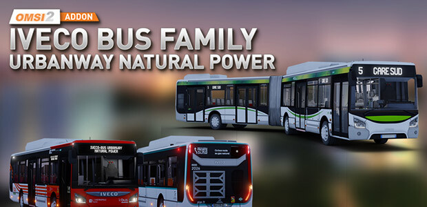 OMSI 2 Add-on IVECO Bus-Familie Urbanway Natural Power - Cover / Packshot