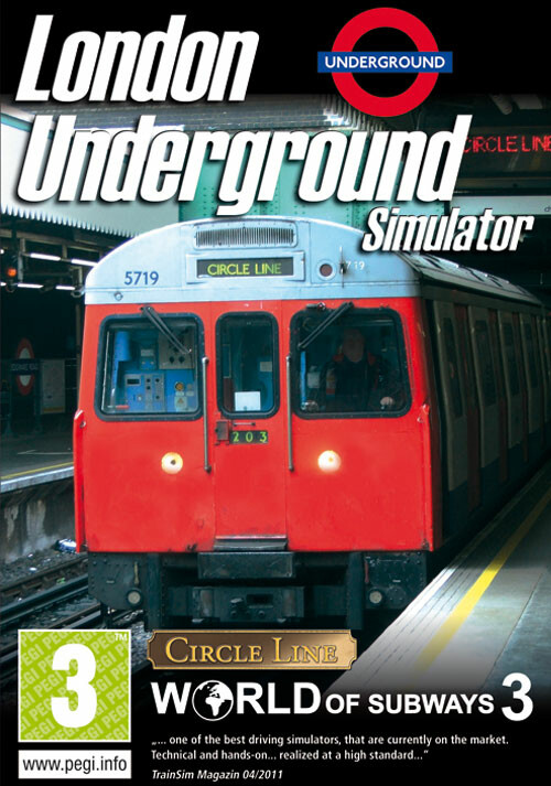 World of Subways 3 - London Underground Circle Line - Cover / Packshot