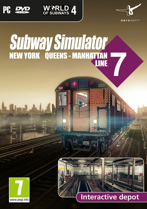 World of Subways 4 - New York Line 7 - Cover / Packshot