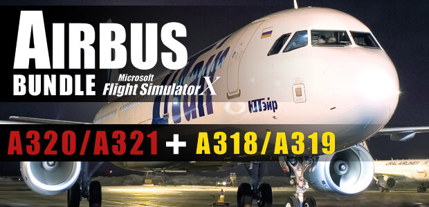 Microsoft Flight Simulator X: Airbus Bundle - Cover / Packshot