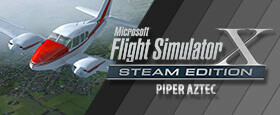 Microsoft Flight Simulator X: Steam Edition - Piper Aztec Add-On