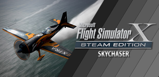 Microsoft Flight Simulator X: Steam Edition: Skychaser Add-On - Cover / Packshot