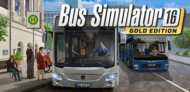 Bus Simulator 16: Gold Edition - Cover / Packshot