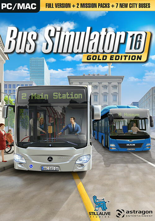 Bus Simulator 16: Gold Edition - Cover / Packshot