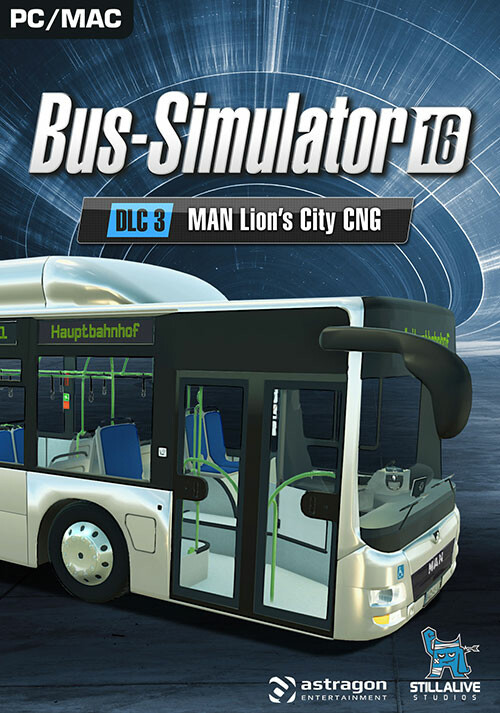 Bus Simulator 16: MAN Lion's City CNG Pack DLC 3 - Cover / Packshot