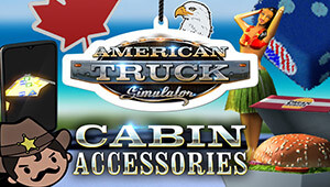 American Truck Simulator - Cabin Accessories