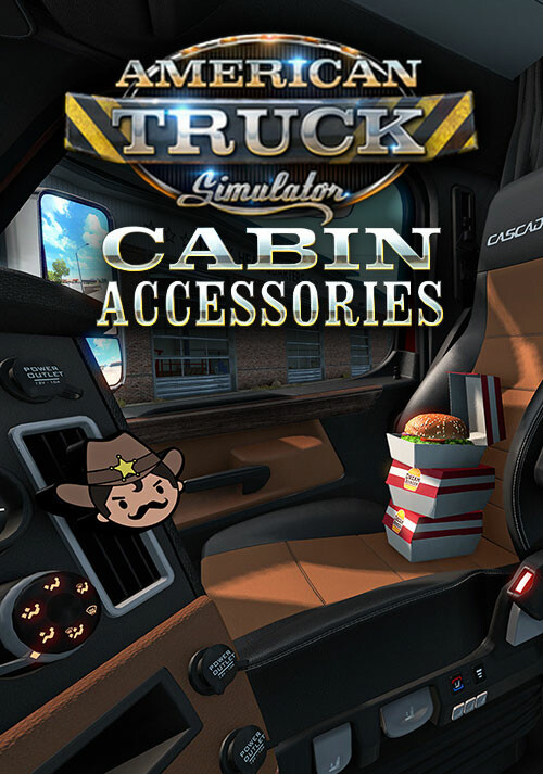 American Truck Simulator - Cabin Accessories - Cover / Packshot