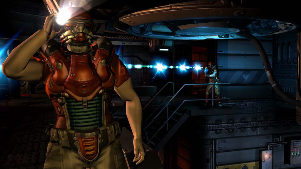 Doom 3 пропадает оружие