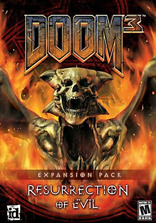 DOOM 3 - Resurrection of Evil DLC - Cover / Packshot