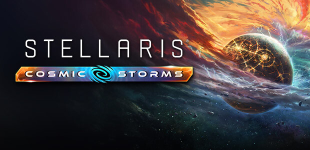 Stellaris: Cosmic Storms - Cover / Packshot