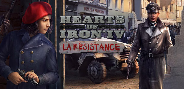 Hearts of Iron IV: La Résistance - Cover / Packshot