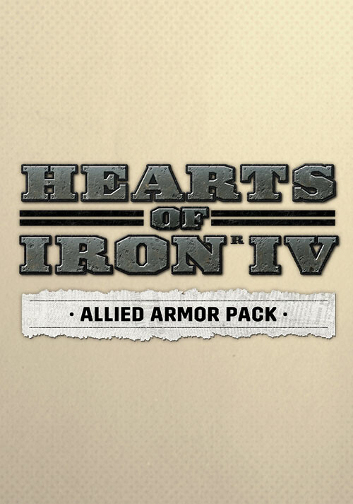 Hearts of Iron IV: Allied Armor Pack - Cover / Packshot