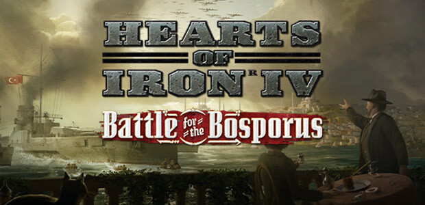Hearts of Iron IV: Battle for the Bosporus - Cover / Packshot