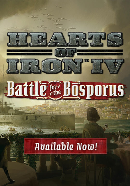 Hearts of Iron IV: Battle for the Bosporus - Cover / Packshot