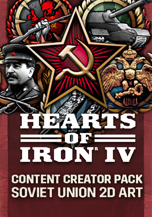 Hearts of Iron IV: Content Creator Pack - Soviet Union 2D Art - Cover / Packshot