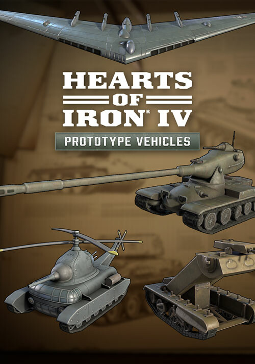 Hearts of Iron IV: Prototype Vehicles - Cover / Packshot