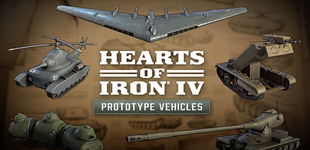 Hearts of Iron IV: Prototype Vehicles - Cover / Packshot