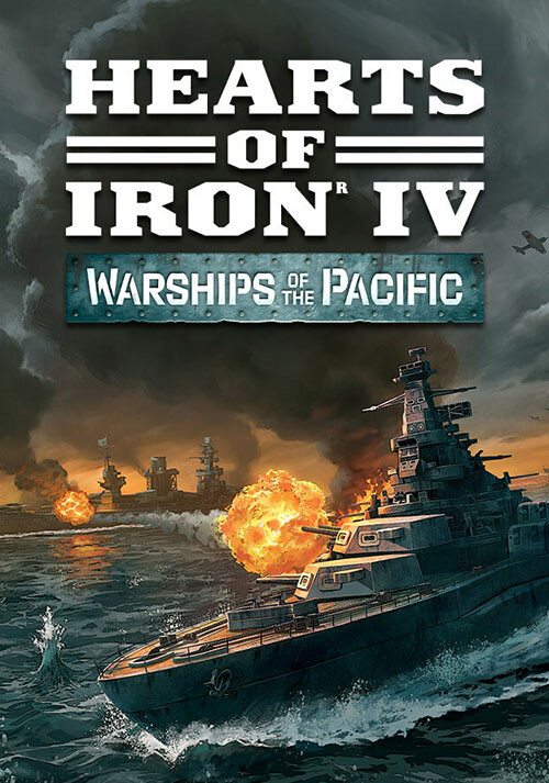 Hearts of Iron IV: Warships of the Pacific - Cover / Packshot