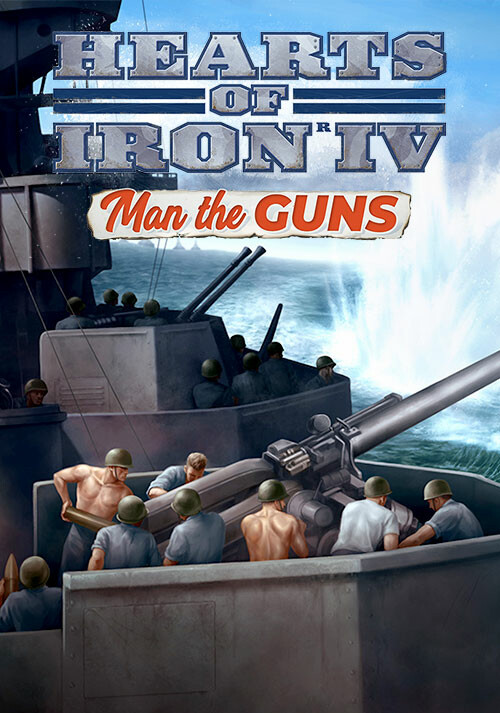 Hearts of Iron IV: Man the Guns - Cover / Packshot