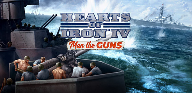 Hearts of Iron IV: Man the Guns - Cover / Packshot