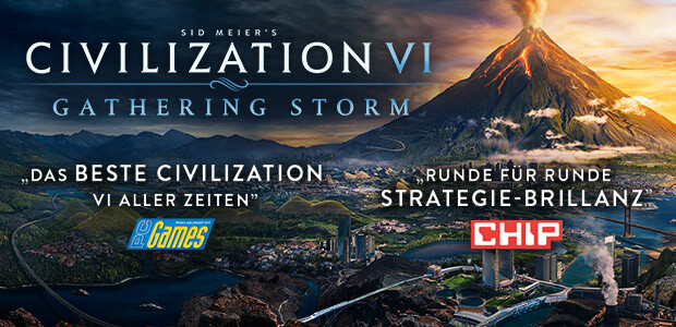 Sid Meier's Civilization VI: Gathering Storm - Cover / Packshot