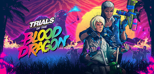 Trials of the Blood Dragon - Cover / Packshot