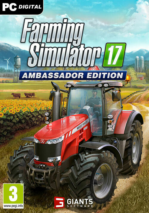 Farming Simulator 17 Ambassador Edition (Steam) - Cover / Packshot