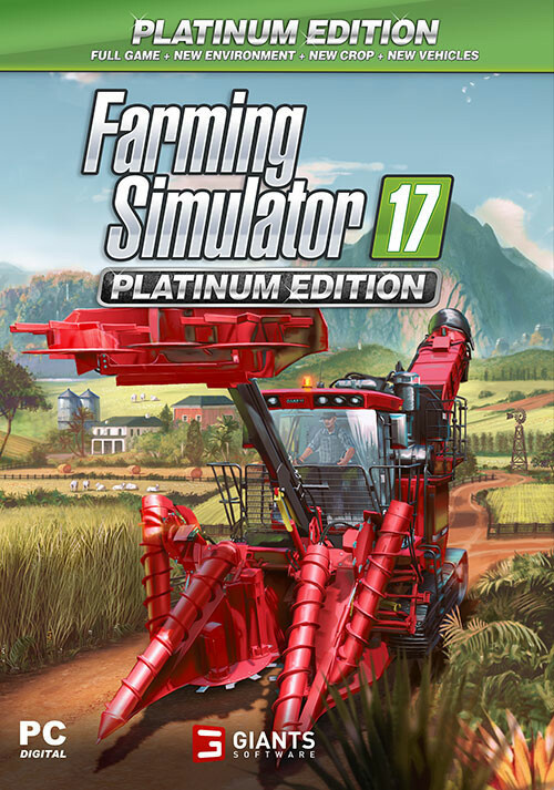Farming Simulator 17 - Platinum Edition (Steam) - Cover / Packshot