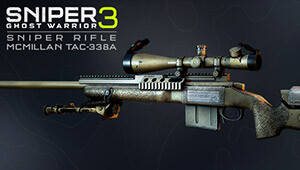 Sniper Ghost Warrior 3 - Sniper Rifle McMillan TAC-338A