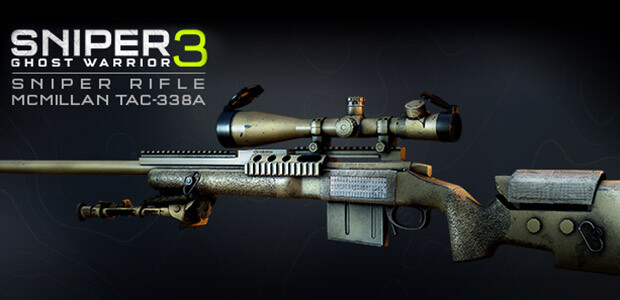 Sniper Ghost Warrior 3 - Sniper Rifle McMillan TAC-338A - Cover / Packshot