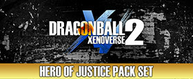 DRAGON BALL Xenoverse 2 - Hero of Justice Pack Set