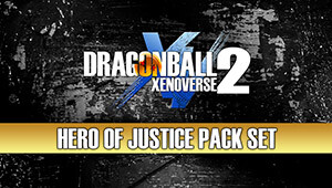 DRAGON BALL Xenoverse 2 - Hero of Justice Pack Set