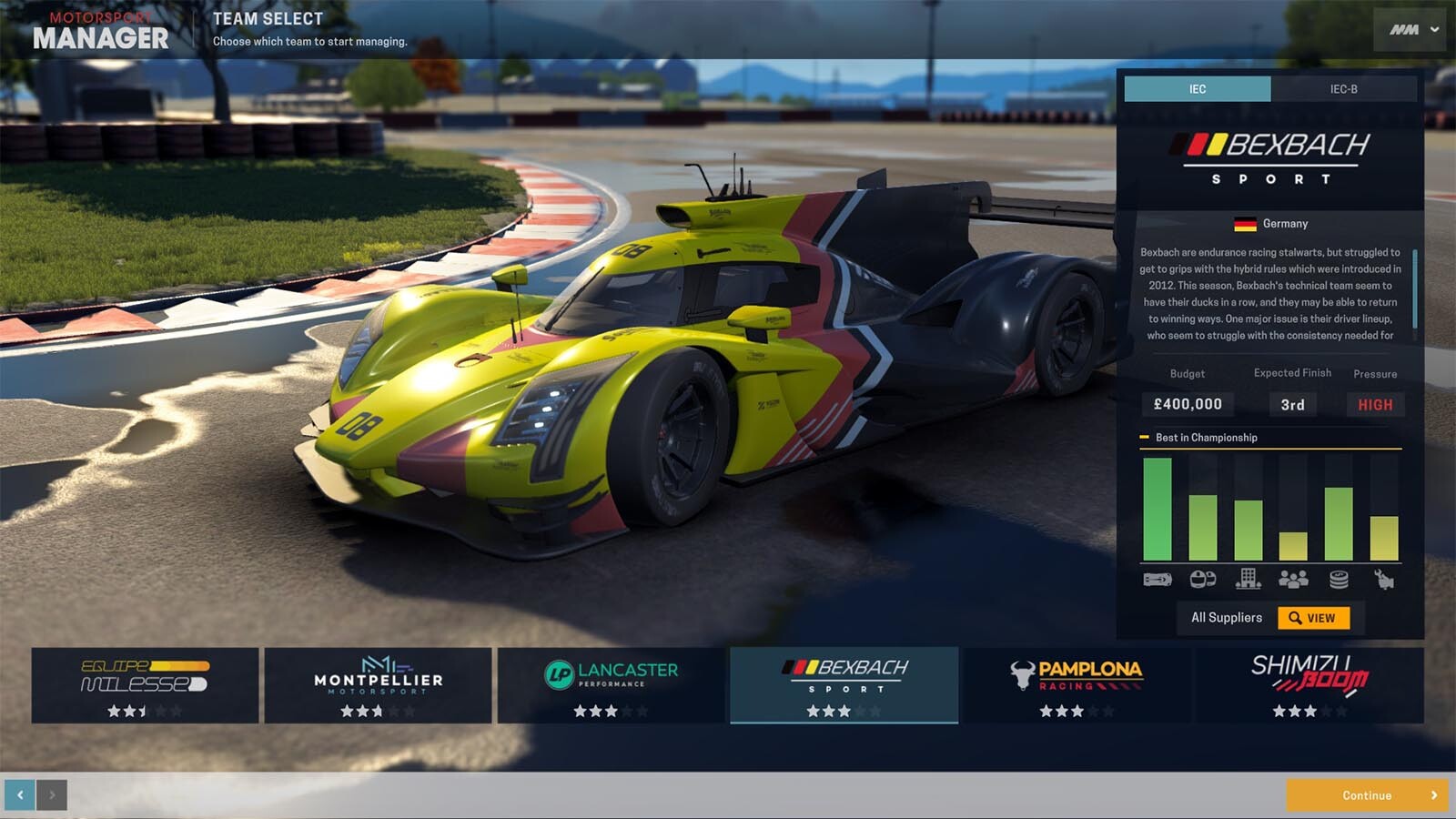 Motorsport Manager - Endurance Series DLC Steam Key for PC, Mac and Linux Buy now