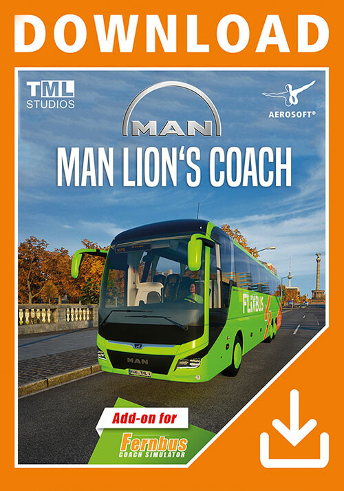 Fernbus Simulator - MAN Lion's Coach 3rd Gen - Cover / Packshot