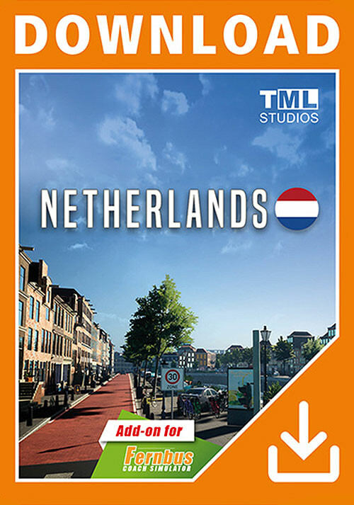 Fernbus Simulator - Netherlands - Cover / Packshot