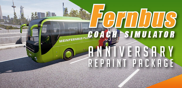 Fernbus Simulator - Anniversary Repaint Package - Cover / Packshot