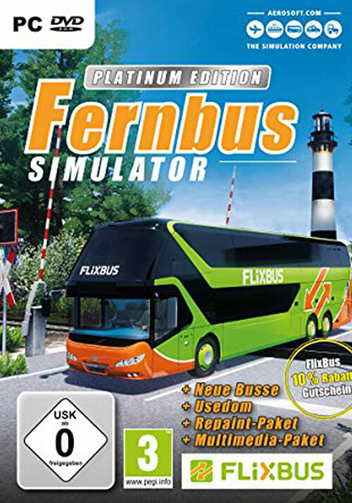 Fernbus Simulator - Platinum Edition - Cover / Packshot