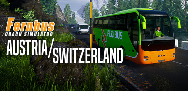 Fernbus Simulator - Austria/Switzerland - Cover / Packshot