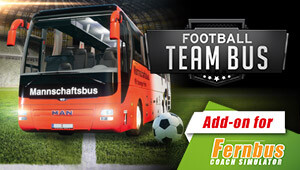 Fernbus Coach Simulator Add-On - Football Team Bus