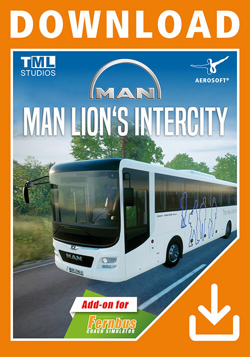 Fernbus Simulator - MAN Lion's Intercity - Cover / Packshot