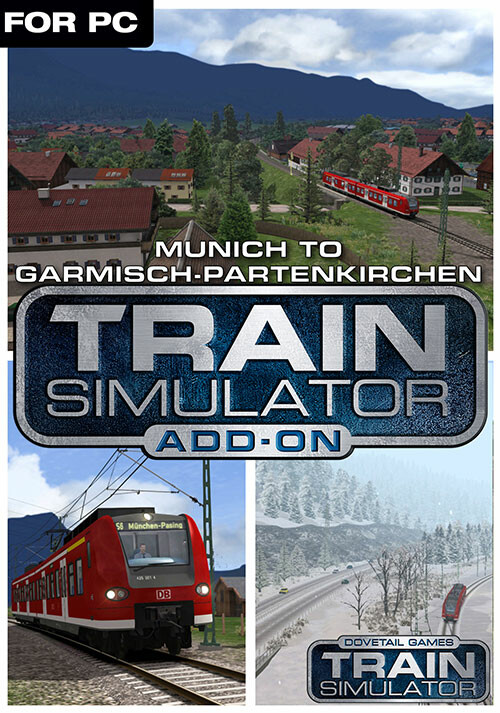 Train Simulator: Munich - Garmisch-Partenkirchen Route Add-On - Cover / Packshot