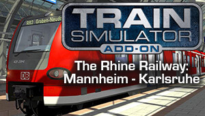 Train Simulator: The Rhine Railway: Mannheim - Karlsruhe Route Add-On