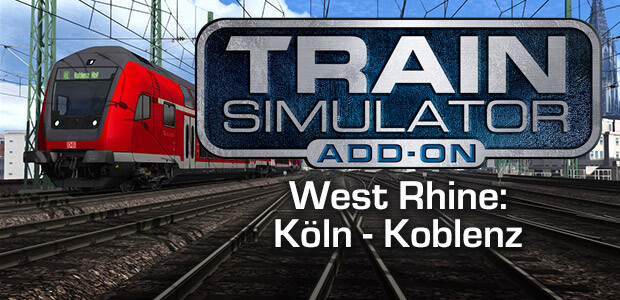 Train Simulator: West Rhine: Köln - Koblenz Route Add-On - Cover / Packshot