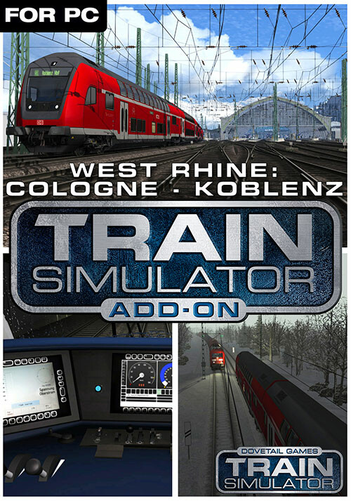 Train Simulator: West Rhine: Köln - Koblenz Route Add-On - Cover / Packshot