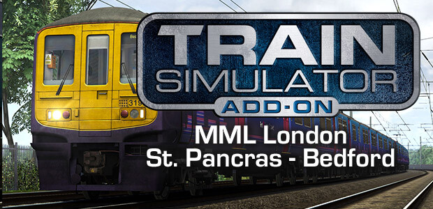 Train Simulator: Midland Main Line London-Bedford Route Add-On - Cover / Packshot