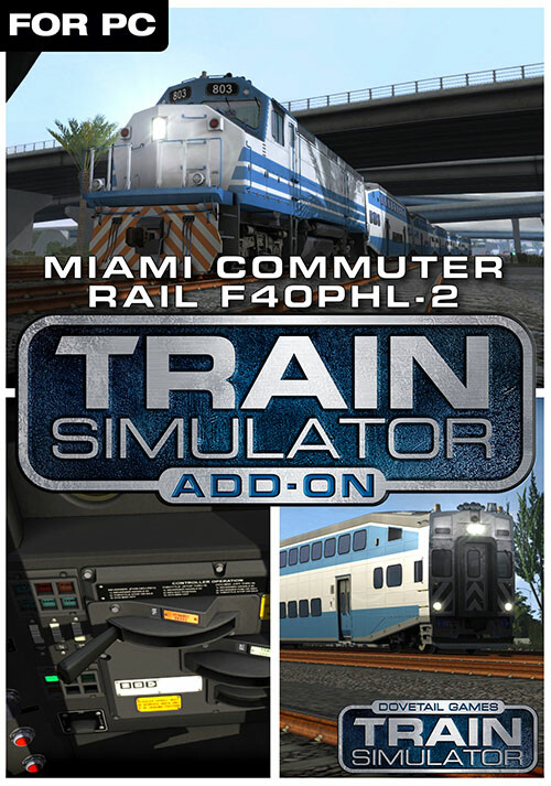 Train Simulator: Miami Commuter Rail F40PHL-2 Loco Add-On - Cover / Packshot