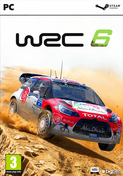 WRC 6 FIA World Rally Championship - Cover / Packshot