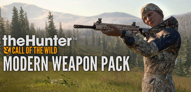 theHunter: Call of the Wild - Modern Rifle Pack - Cover / Packshot