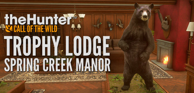 theHunter: Call of the Wild - Trophy Lodge Spring Creek Manor - Cover / Packshot
